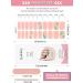 Kalolary Gel Nail Polish Strips Nail Gel Art Sticker Waterproof Full Nail Wraps Decal Sets with Nail File and Stick for Women Girls Nail Art Decor (UV/LED Lamp Required) (Light Pink) - Buy Online on GoSupps.com