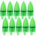 BESPORTBLE Fishing Bite Alarm LED Fishing Bell Fishing Rod Alarm Waterproof Luminous Bite Alarm Fishing Tackle Accessories 20 Pieces