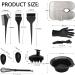 Kakveiiai 23-Piece Hair Dye Set with Scalp Massage Brush | DIY Salon Hair Color Kit & Hairdresser Accessories - Buy Online on GoSupps.com
