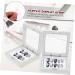 WOFASHPURET Acrylic Nail Tips Display Organizer Jewelry Display Stand 7x7cm White - Buy Online on GoSupps.com