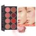 SUMEITANG 8-Color Face Blush Palette - Matte Mineral Pigments for Cheeks, Eyes & Contouring - Women's Makeup Palette - Buy Online on GoSupps.com