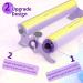 Purple Cup Cradle - Hand-Free Foam Cup Holder with Measurements for Tumblers, Glasses, Bottles - Cuptisserie Storage Accessory Base - Buy Online on GoSupps.com