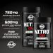 PMD Sports Nitro CM Nitric Oxide with Agmatine Pre Workout Supplement - Muscle Growth and Muscle Pump with L Arginine - Endurance Boost for Hardcore Training and Bodybuilding Preworkout (180 Capsules) 180 Count (Pack of 1) - Buy Online on GoSupps.com
