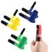 4pcs Finger Splints, Soft Fabric Upgraded Splints Finger Brace for Arthritis Broken Finger Protection Pain Relief Broken Fingers Straightening (4 Colors)