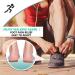Medial & Lateral Heel Wedge Silicone Insoles for Supination & Pronation - Gel Adhesive Shoe Inserts for Foot Alignment & Pain Relief (S Size 3 Pairs - Buy Online on GoSupps.com