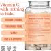 NAKED Vitamin C - 500mg Ascorbic Acid Capsules with Citrus Bioflavonoids - Daily Antioxidant and Immune Support* Made in USA - Vegan Non-GMO - 90 Capsules - Buy Online on GoSupps.com