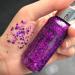 Body Glitter Gel - Long Lasting Purple Chunky Liquid Glitter for Festivals & DIY Arts Crafts - Buy Online on GoSupps.com