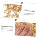 Healeved 1 Glass Chip Resin Colored Rhinestones 3d Nail Charms Rhinestone for Nails Bulk Crafts Nail Accessories Glass Charms Filling in Bulk Colored Bulk Filler Irregular 0.5X0.3cm Golden - Buy Online on GoSupps.com