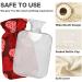 Valentine's Day Heart Hot Water Bottle for Pain Relief | 1L Heating Bag for Menstrual Cramps - Ideal Gift - Buy Online on GoSupps.com