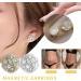 Dorina EarAcupressure Magnetherapy Detox Earrings - Gold & Silver (2 Pairs) - Buy Online on GoSupps.com