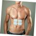 Partykindom 24 STK Abdominal Muscle Gel Pads & Belt - Ultimate Muscle Trainer Stimulator Replacement Gel Pads for Effective Abdominal Stimulation & Massage - Buy Online on GoSupps.com