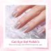 Makartt Holographic Cat Eye Gel Nail Polish Universal Silver Glitter Nail Polish Shiny Glitter Nail Gel with Magnet Stick Shiny Galaxy Gel Polish Soak Off UV/LED Nail Art Salon Manicure DIY Home Stellar Spark - Buy Online on GoSupps.com