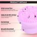 Natural Fiber Exfoliating Bath Sponge | Soft Shower Sponge for All Skin Types | Ideal for Everyday Use by Babies Adults Women and Men. - Buy Online on GoSupps.com