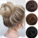 Hair Scrunchies Hair Bun Synthetic Hair Bun Donut Bun with Elastic Band Ponytail Extensions Hair Clip Wig Ponytail Headwear for Women Women Hair Bun (Color : 2M33) - Buy Online on GoSupps.com
