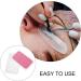 SOIMISS Lot de 10 Patchs Adh sifs R utilisables en Silicone pour Extensions de Cils Fine paisseur Couleurs Rose et Transparent Aide Professionnelle pour Pose Pr cise Usage Salon et - Buy Online on GoSupps.com
