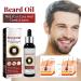 Beardmax Organic Beard Growth Oil - Fast-Acting 60ml Serum for Men - Promote Thicker Beards - Buy Online on GoSupps.com