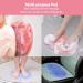 Buy 2-Piece Non-Slip Shower Foot Scrubber Mat Set Blue & Pink Foot Massage & Cleanser with Suction Cups Perfect for Peeling Skin - International Shipping - Buy Online on GoSupps.com