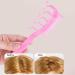 Peigne dents larges en forme de Z pour d m ler les cheveux boucl s d m lant les cheveux fendu taquinerie peigne dents larges bleu - Buy Online on GoSupps.com