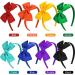 Vamotto 8 Pieces Bow Tie Headband Bow Tie Hairband for Girls Head Wraps Grosgrain Ribbon Hair Band Hair Accessories for 3-12 Year Girls Favors and Party 8 Colors - Buy Online on GoSupps.com