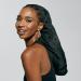 KISS COLORS & CARE Super Jumbo Spandex Braid/Loc Cap - Stretchy & Mark-Free for Protective Styles - Black - Buy Online on GoSupps.com