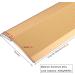 Floor Transition Strip 10cm Wide Aluminum Transitions Ramp Thresholds Reducer Bar for Wood/Laminate/Vinyl/Tile Floors (Color : Silver Size : Long 120cm/47.2in) Silver Long 120cm/47.2in - Buy Online on GoSupps.com