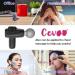 CCVOO Mini Silicone Scalp Massager - 10 Vibrating Modes for Deep Relaxation and Stress Relief (Black) - Buy Online on GoSupps.com