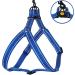 Collardirect Reflective Dog Harness - Adjustable Sizes S M L | Outdoor Walks for Dogs & Puppies | Available in Pink Black Red Purple Mint Green Orange Blue - Buy Online on GoSupps.com