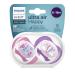 Philips Avent Ultra Air Pacifier 2-Pack | BPA-Free for Babies 6-18 Months | SCF080/04 Balloon/Dad Design - Buy Online on GoSupps.com