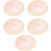 ACOGEDO Soft Makeup Puff Set of 5 Soft Texture and Good Powder Hold Three Colors Available Washable Face Powder Plow for Cosmetics ORANGE Orange - Buy Online on GoSupps.com