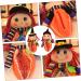Healeved 6 Pcs Candy Bag Sheer Gift Bags Kids Gift Pouch Bags Candy Packing Bag Candy Packaging Pouch Bags for Sweets Pumpkin Treat Bags Sheer Bags Package Bag Statue Halloween Child Cloth - Buy Online on GoSupps.com