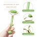 Natural Jade Roller for Face and Eyes - Noiseless Facial Massage Tool - Buy Online on GoSupps.com