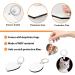 90Pcs Sublimation Keychain Blanks Bulk - DIY MDF Keychains with Rings for Heat Transfer - Double-Sided Printed - 6 Shapes Ornament Blanks - Buy Online on GoSupps.com