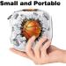 GIAPB Sanitary Napkin Storage Bag | Period Tampon Makeup Pad Pouch | Basketball and Wall Color1431 - Buy Online on GoSupps.com