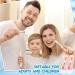 Buy Nuen Portable Soft Toothbrush Set - 2 Foldable Travel Toothbrushes with Toothpaste for Adults | Ideal Camping & Travel Companion - Orange Shell Case - Buy Online on GoSupps.com