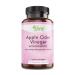Pure By Nature Apple Cider Vinegar + Probiotic for Women & Men Raw Apple Cider Vinegar Pills for Weight Management Support & Cleanse Support (120 Capsules)