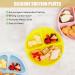 JuaRey Silicone Suction Plate for Babies - Baby & Toddler Suction Plate (3 Pack) - Buy Online on GoSupps.com