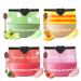 JUYANGYAN 4 PCS Lip Scrub and Mask Set Strawberry Watermelon Lip Exfoliator Scrub Moisturizing Lip Balm for Dry Lips Reduce Lip Lines