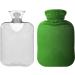 Green Gradient Hot Water Bottle with Cover | Pain Relief & Arthritis Heating Solution | 2L International Shipping - Buy Online on GoSupps.com