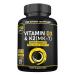 Vitamin D3 K2 High Strength Tablets - 365 Micro Tablets - Vitamin d3 4000 iu and k2 100 g (MK7) - 1 Year Supply - Vegetarian and UK Manufacture - Bones Muscles Support