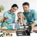 Cup Turner Tumbler Spinner Double Metal Frame Crafts - DIY Epoxy Machine with Silent Balance Shaft, Independent Switch - 2 Cups Black - Buy Online on GoSupps.com