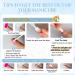 Blue Press On Nails - Short Square Fake Nails | 24pcs Glossy Acrylic Glue-On Short Nails for Women - Thick & Reusable - Buy Online on GoSupps.com