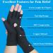 Buy 2 Pairs Copper Arthritis Gloves for Women & Men - Fingerless Compression Gloves for Pain Relief Carpal Tunnel Typing Support - Small Size Black - Buy Online on GoSupps.com