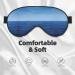 SSIMOO Blue Ocean Sea Print Ultra-Soft Light-Blocking Eye Mask for Comfort & Restful Sleep - International Shipping - Buy Online on GoSupps.com
