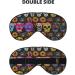 Rose Skull Soft Sleep Eye Mask | Breathable Female Eye Patch for Travel & Relaxation - Buy Online on GoSupps.com