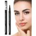 4 Tip Eye Brow Pencils - Portable Eyebrow Contouring Pencils with 4 Tips | Daily Eyebrow Makeup Supplies for Home Working Dating Traveling Gathering Pintle 4# Gray - Buy Online on GoSupps.com