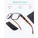 Modfans 5 Pack Reading Glasses +2.00 for Men & Women | High Quality Comfortable & Stylish - Mixed Colors - Buy Online on GoSupps.com