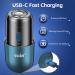 Mini Electric Shaver - Compact USB-C Rechargeable Waterproof Razor for Men & Women | Portable Cordless Shaver for Travel & Home (Blue - Buy Online on GoSupps.com