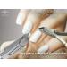 Premium Stainless Steel Nail Skin Pliers & Cuticle Scissors - Sharp Manicure Tongs for Fingers & Toes Removal - Buy Online on GoSupps.com