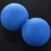 Blue TPE Ball Gym Fitness Ball Portable Massage Ball for Stress Relief Exercise & Improved Blood Circulation - Buy Online on GoSupps.com