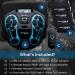 ProRecover EMS Foot Massager & Tens Machine for Pain Relief & Muscle Recovery - Circulation Blood Booster for Feet and Legs - 99 Intensity Levels & 24 Massage Patterns - Buy Online on GoSupps.com